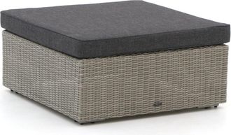 Intenso Furniture Intenso Carpino lounge voetenbank 92x92cm