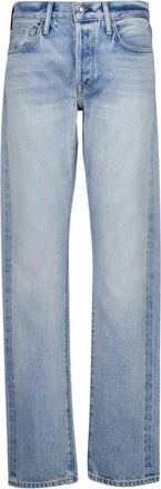 Tom Ford Selvedge Straight-Fit Jeans - Heren - Regular Fit Jeans - Blauw - W30 - Katoen - Jeans