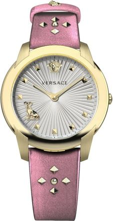 Versace Audrey Watch - Dames - Horloges - Roze - ONE Size - Accessoires