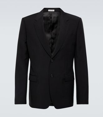 Alexander McQueen Wool and mohair blazer