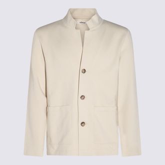 Altea Beige Cotton Blazer