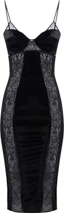 Elisabetta Franchi Kleedjes, Dames, Zwart, S, Zwarte Jurken voor Vrouwen