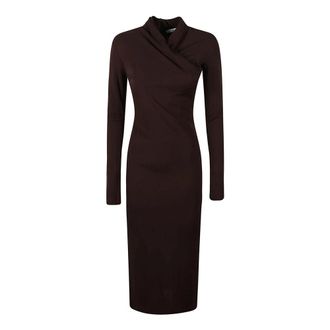 Max Mara Mxmestremo - Dames - Jurken - Bruin - Maat: S