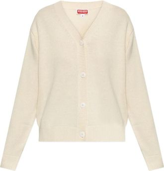 Kenzo Cardigan con ricamo - Toni neutri