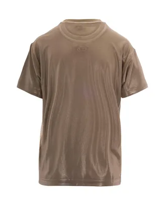 Diesel Womens T-Shirt Normy Sandy Beige Sandy-Beige Viscose T-Shirts & Jerseys Sandy/beige