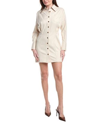 Kenneth Cole Striped Shirtdress