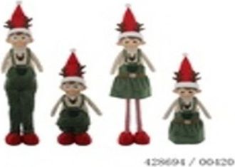F&eacute;&eacute;ric Lights & Christmas 2ass Lutin Saperli & Popette T - Feeric Lights & Christmas