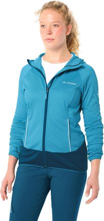 Vaude WOMENS TEKOA FLEECE JACKET II mit Kapuze sportlicher Stil, mit Kapuze und hochschliessendem Kragen