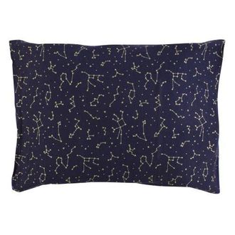 Hudson Baby Sleep Pillow Encasement in Navy Constellation at Nordstrom
