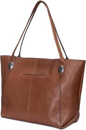 Frye Cheyenne 4Poster Tote Womens Handbags Cognac, Leather