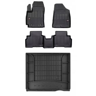 OEM Set Alfombrillas Goma 3d Hyundai Kona 2 H&iacute;brido Desde 2022