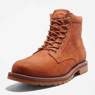 Timberland Schn&uuml;rboots TIMBERLAND REDWOOD FALLS MID LACE UP WATERPROOF BOOT, Herren, Gr. 41,5, saddle, Leder, Schuhe Schn&uuml;rboots, Winterstiefel, Schn&uuml;rstiefel, W