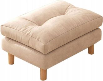 OEM Puf Rectangular Grande Otomano Reposapi&eacute;s Sill&oacute;n Taburete Asiento
