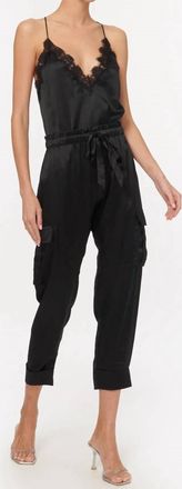 Cami NYC Carmen Cargo Pants In Black