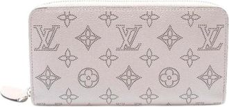 Louis Vuitton Pre-owned Wallets, female, Gray, Size: ONE SIZE Pre-owned Vintage Leather Wallet