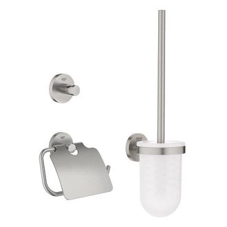 GROHE Essentials Toilet accessoireset 3 delig supersteel