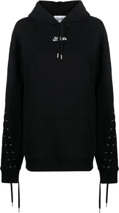 Jean Paul Gaultier Logo Cotton Hoodie