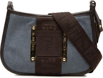 Fendi Pre-owned Fendi Denim Pochette Crossbody Ladies Y9QLJ8P2X3TAHK98
