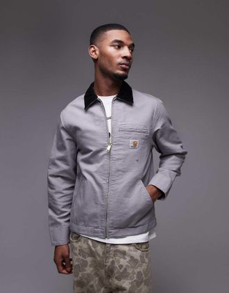 Carhartt Work in Progress Detroit - Giacca grigia-Grigio