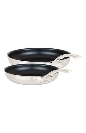 Viking Set of 2 3-Ply Nonstick Stainless Steel Fry Pans at Nordstrom