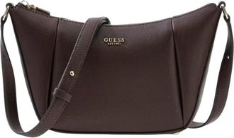 Guess Melody Convertible Schoudertas - Dames - Schoudertassen - Bruin - ONE Size - Leer - Tassen