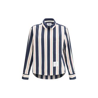 Thom Browne Multicolor Cotton Pattern Mens Shirt