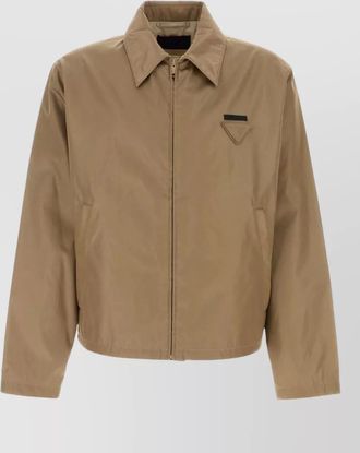 Prada recycled nylon lightweight jacket