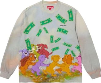 SUPREME All Dogs Go To Heaven Long-Sleeve T-Shirt Day FW25KN99-DAY