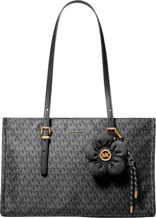 Michael Kors Zadie Medium Tote - Dames - Shoppers - Zwart - ONE Size - Polyester - Tassen