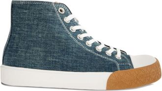 Loewe Blue Denim Sneakers