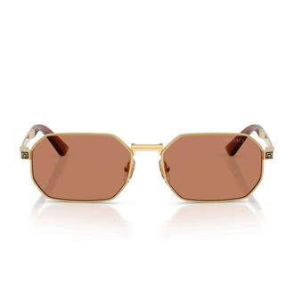 Versace Sunglasses Ve2297 100273 Gold/Brown Men