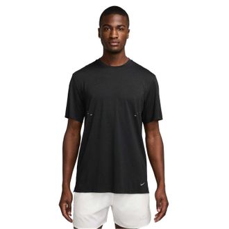 Nike Heren Pinnacle Dri-FIT hardloop T-shirt (Zwart)