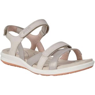 Ecco Ecco Cruise II Leather Womens Sandals - Silver Grey Gravel - Size:UK 4-4.5