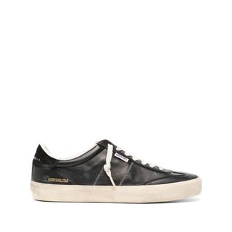Golden Goose Soul-Star Sneaker - Heren - Sneakers - Zwart - 41 EU - Leer - Schoenen