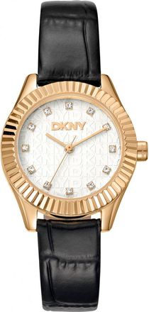 DKNY Womens DK1L017L0025 Ladies Chambers Glitz Watch - Gold - One Size