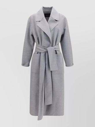 Fabiana Filippi wool belted double-breasted coat