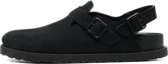 Birkenstock (WMNS) Birkenstock 1774 IV Tokio Suede Sandals Black 1025944