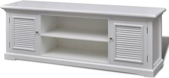 vidaXL Vidaxl - tv Stand White Wood