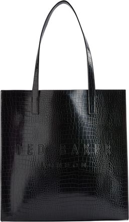 Ted Baker shoulder bag Croccon Croc Effect Icon Bag Jet - Black