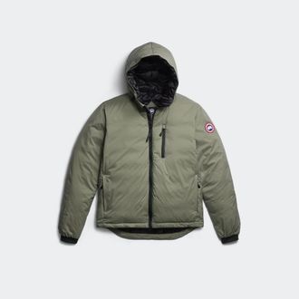 Canada Goose Lodge Hoodie (Men, Sagebrush, M)