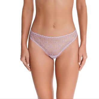 Huit Magique Thong Panty In Mauve