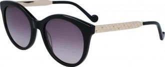 Liu Jo Womens LJ765S-001 LJ765S 54 001 Sunglasses - Black - One Size