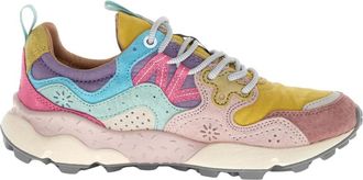 Flower Mountain Flat Schoenen - Dames - Sneakers - Veelkleurig - 40 EU - Leer - Schoenen