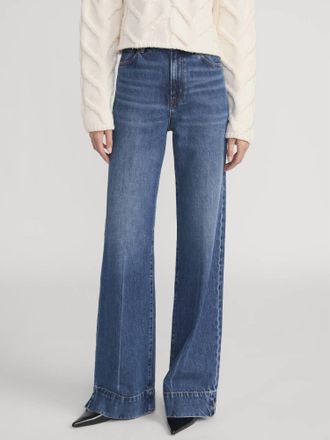 Frame Denim The Slice Flare Jean In Headliner
