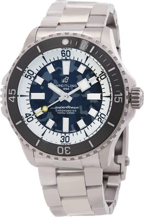 Breitling Superocean 46mm Automatic Super Diver Camouflage Dial Mens Watch E10379351B1E1