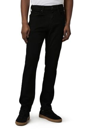 Paige Federal Slim Straight Leg Jeans in Black Shadow at Nordstrom, Size 36 X 30