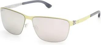 Ic! Berlin IC0213 Oli the 2nd 41C Mens Sunglasses Yellow Size 61