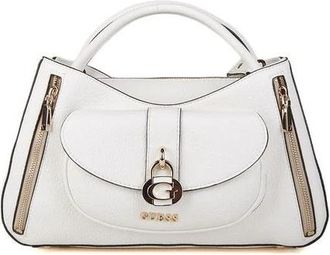 Guess Jessa Girlfriend Satchel - Dames - Handtassen - Wit - ONE Size - Tassen