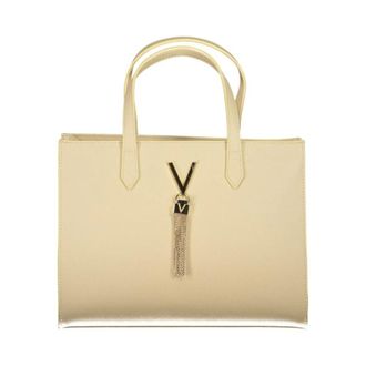 Valentino Handbags, female, Beige, Size: ONE SIZE Tassel Tote Bag