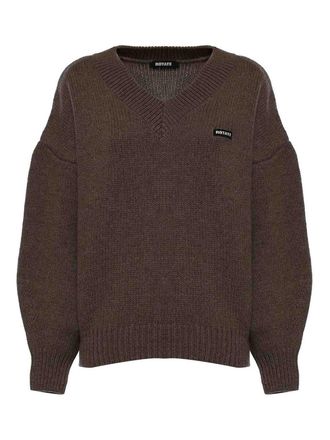 Rotate Wool Sweater With Logo
